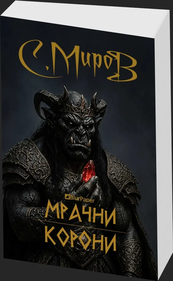 Мрачни корони - предна корица