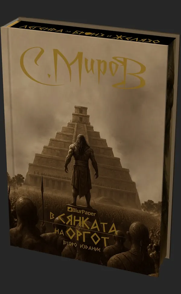 В сянката на Оргот - Луксозно издание - твърда корица